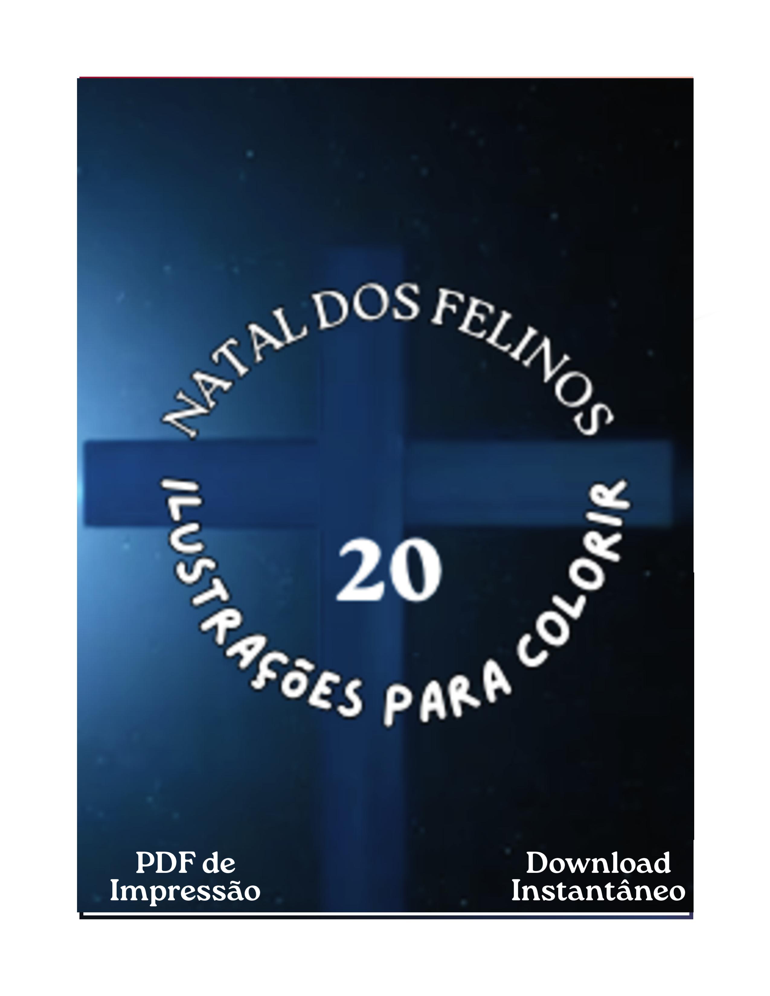 Capa do e-book Natal dos Felinos, da MDEDITORA