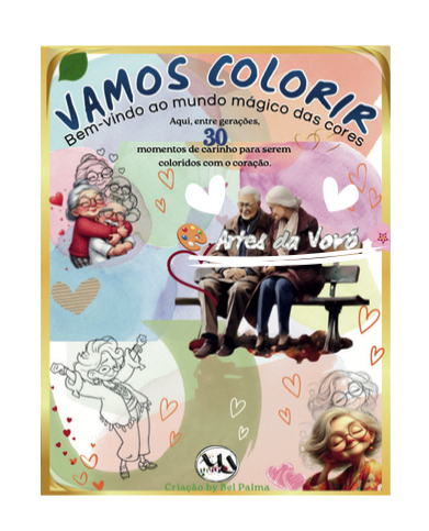 Capa do kit infantil Artes da Vovó, presente da campanha Natal em Dupla