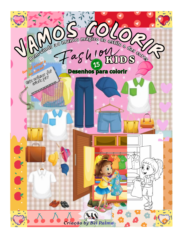 Capa do kit infantil Fashion KID's, presente da campanha Natal em Dupla